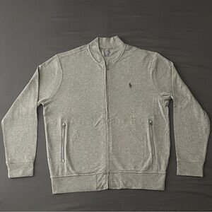 Polo by Ralph Lauren Gray Zip-Up Sweater